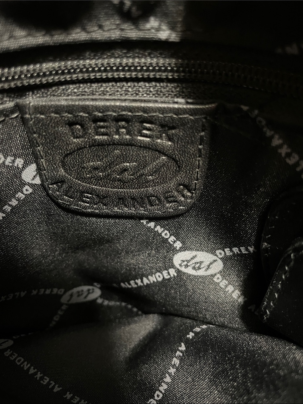 Derek Alexander Black Leather Crossbody Bag - Picture 6 of 8